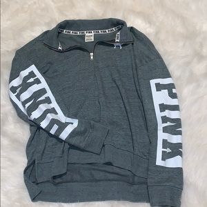 Victoria’s Secret PINK quarter zip pullover